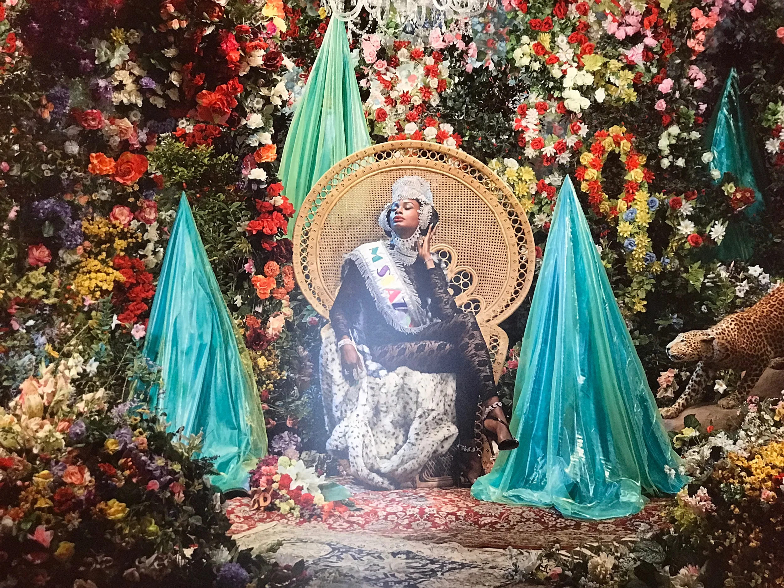 “Azania” Painting by Athi-Patra Ruga photo credit / Storm Jenkins