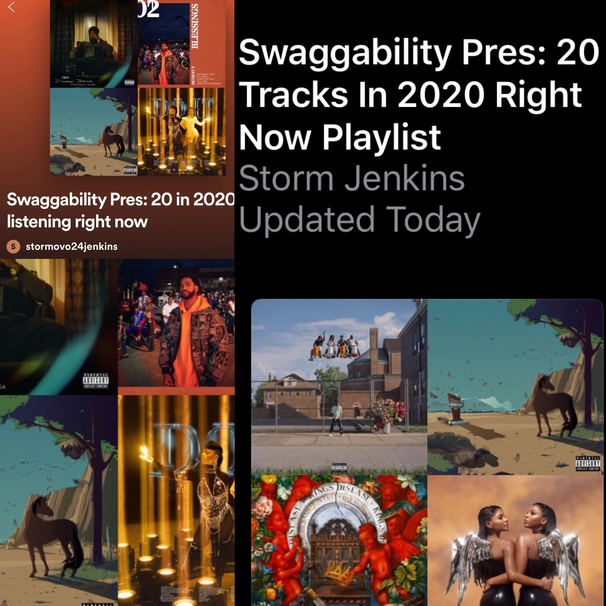 Musik Monday- Recent 20 songs Playlist