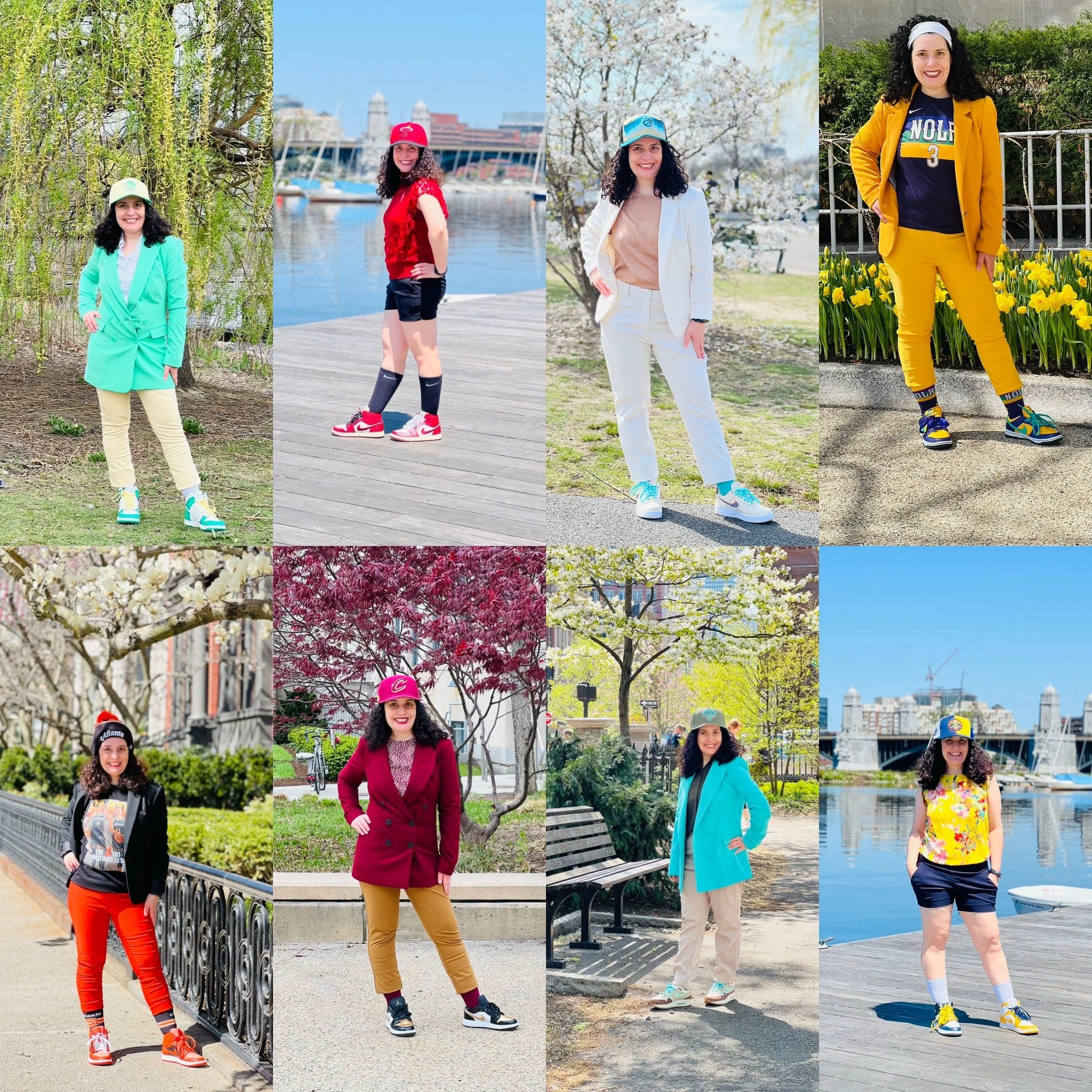 Summer Rewind Photoshoot Fresh: NBA 2023Playoff looks