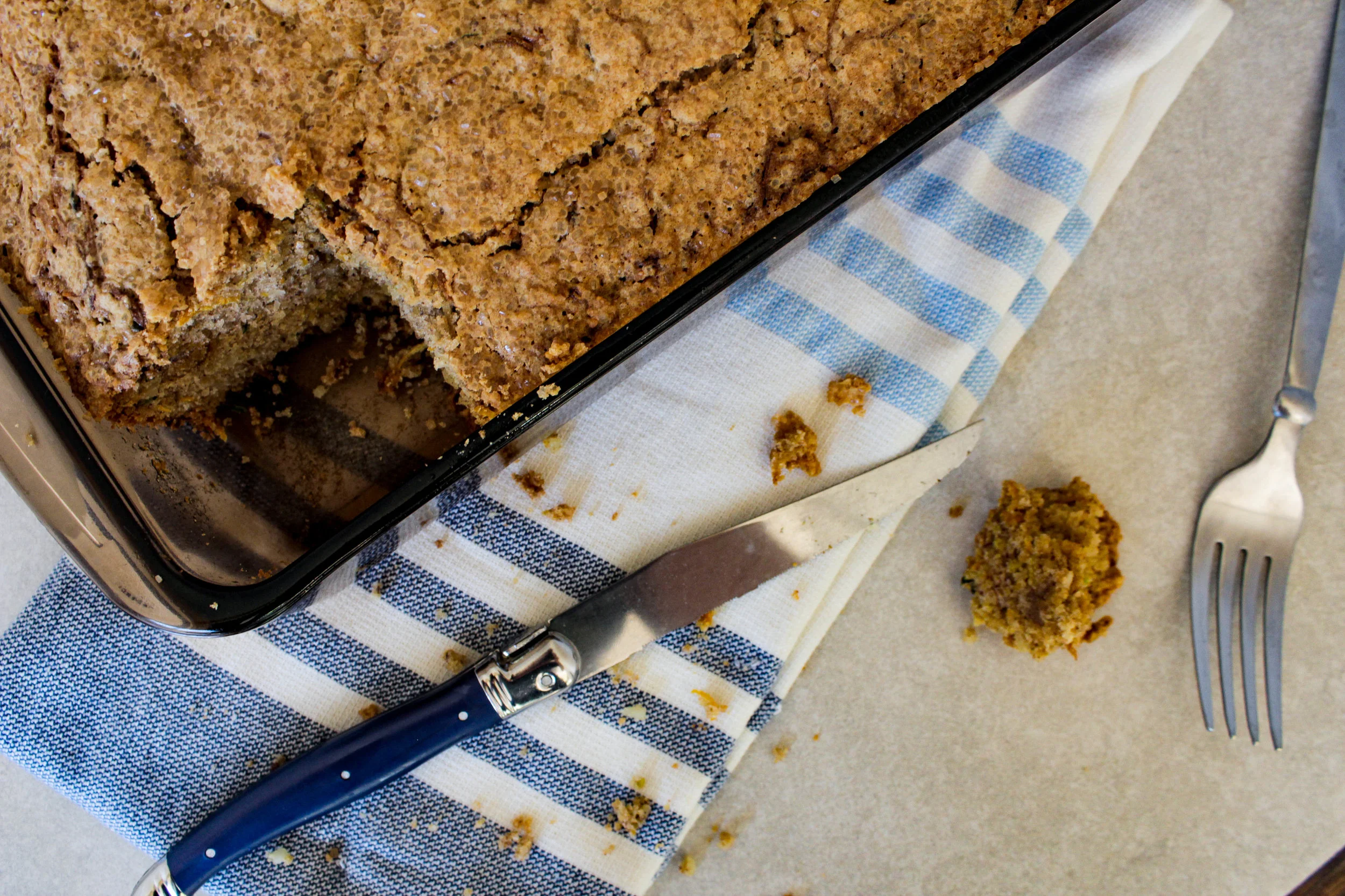 Finished Zucchini + Sweet Potato Bread