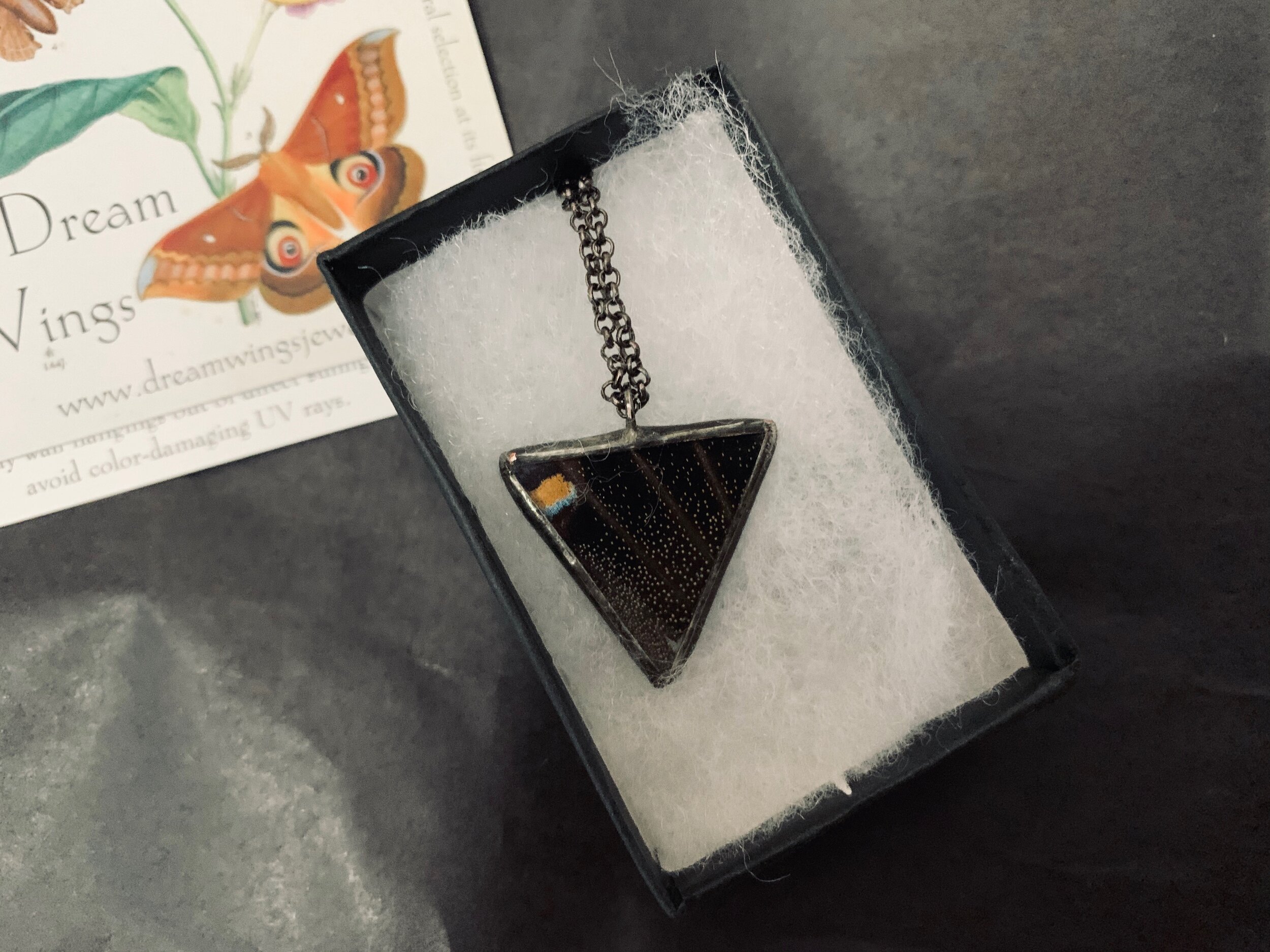 BUTTERFLY WING NECKLACE c/o Dream Wings Jewelry