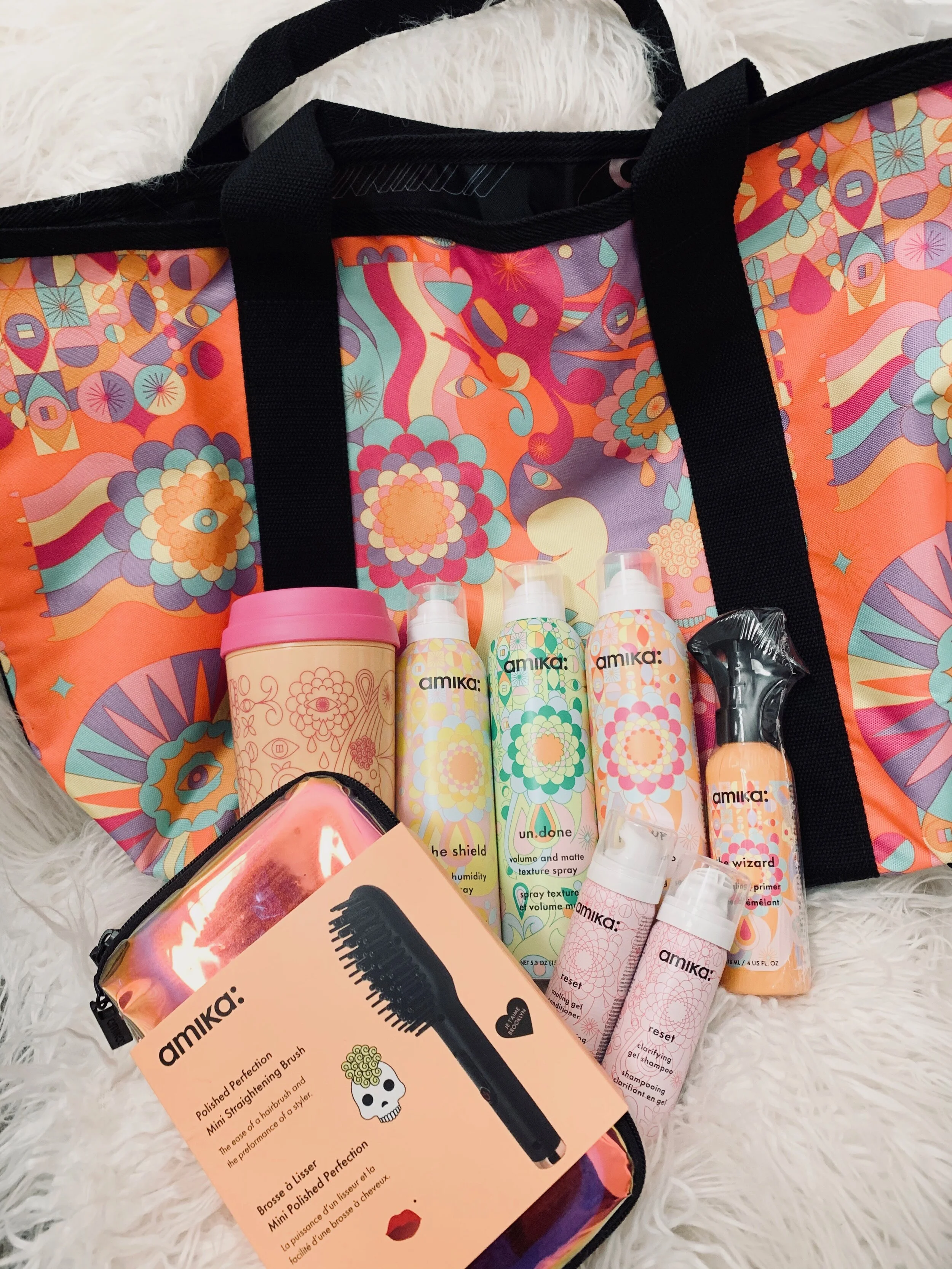 AMIKA PRODUCT GOODIE BAG c/o Brittany Weber @ Sol Kissed Beauty Lounge