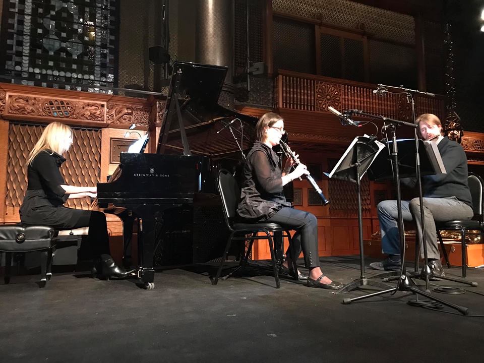 Re:Soundings Trio at the Park Ave. Armory, New York, NY