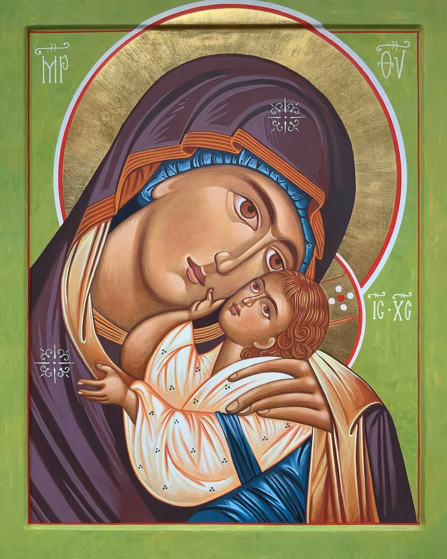Icon of the Our Lady of Tenderness, Our Lady of Korsun Russian Icon

#OurLadyOfTenderness #eleousa #OurLadyOfKorsun #CatholicFaith #Mary #MotherOfJesus #motherofchrist #CatholicDevotion #blessedvirginmary #theotokos #icon #iconographer #iconography #