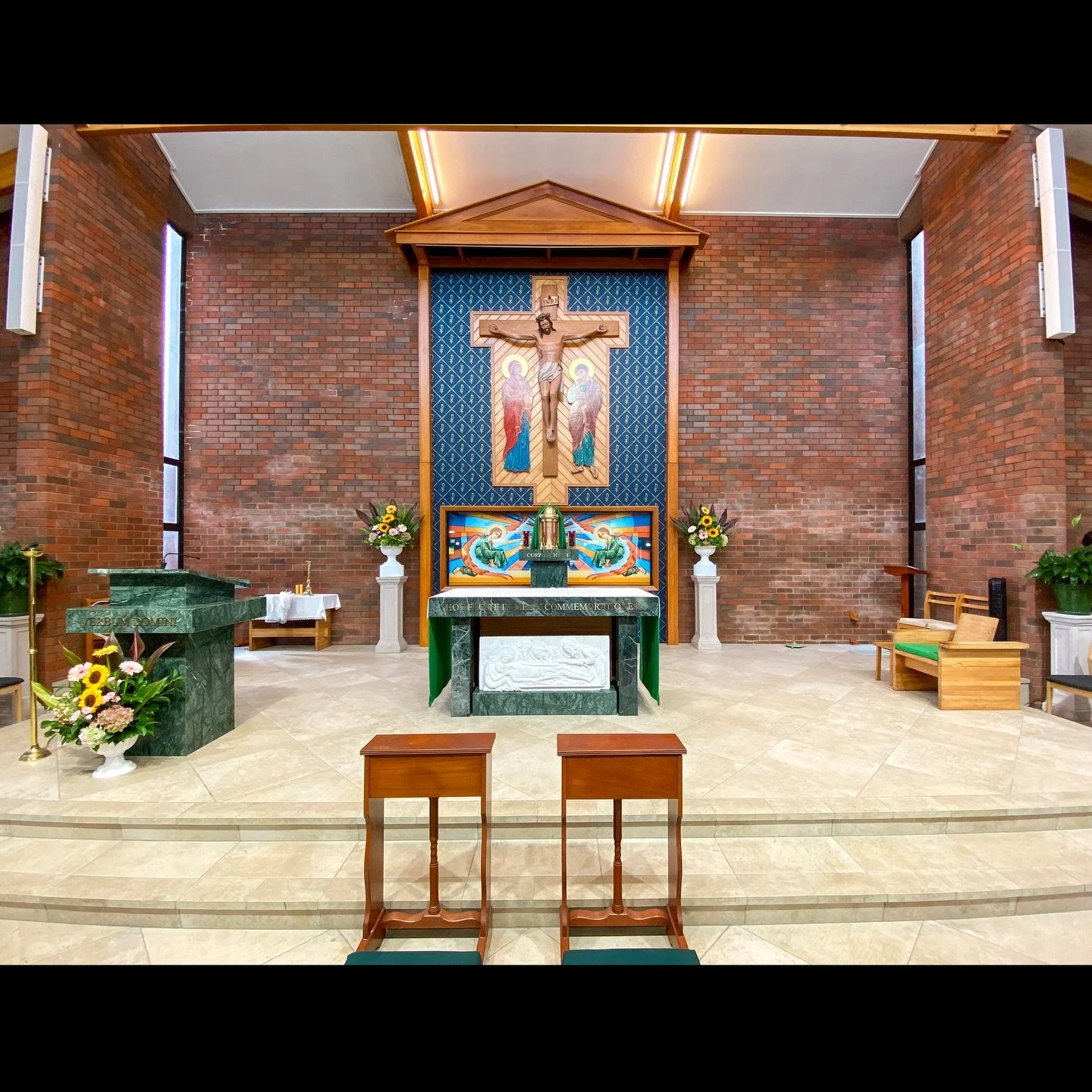 I am very pleased to announce that TWO of my sacred artworks have been selected as finalists in the Sacred Art Prize 2025 competition run by the @catholicartinstitute based in Washington DC! They are an icon of Our Lady of Korsun at St Mary&rsquo;s P