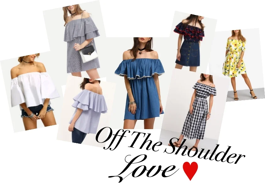 Off The Shoulder LOVE...♥