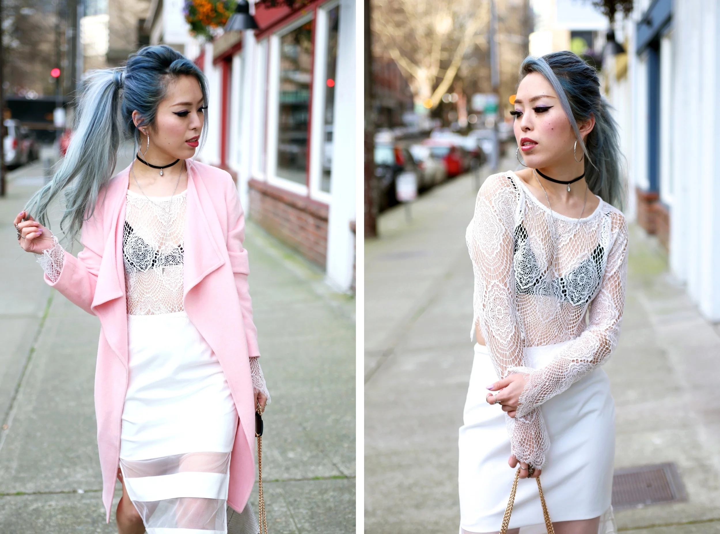 Lace, Blush, Ladylike