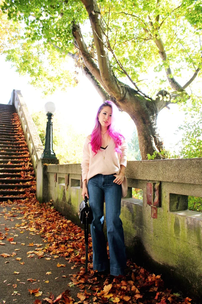 Flare High Jeans & My Beloved Jewelry