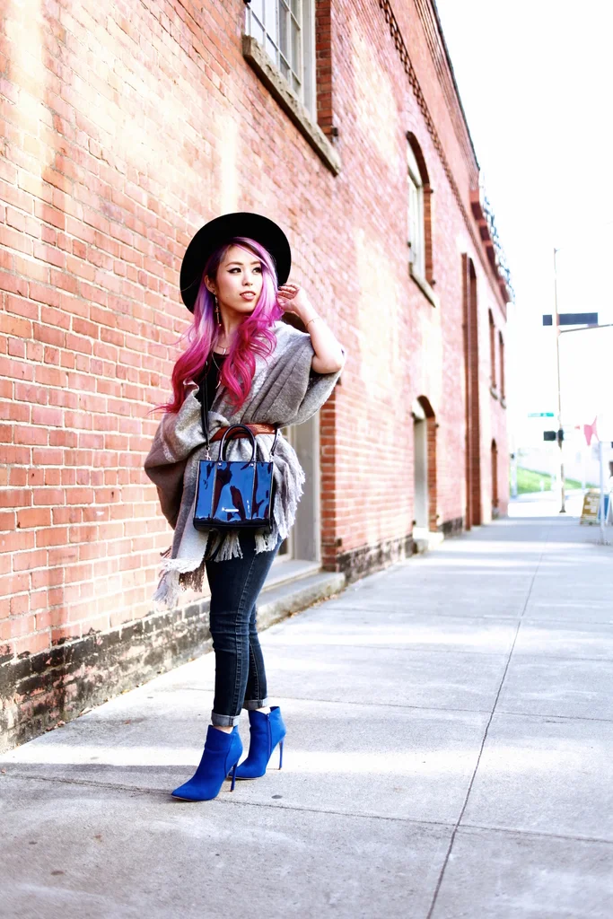 Fall Layering, Scarf Into Poncho