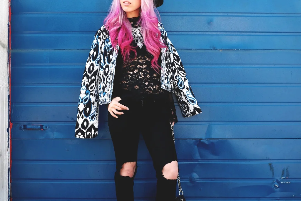 Embroidered Crop Jacket