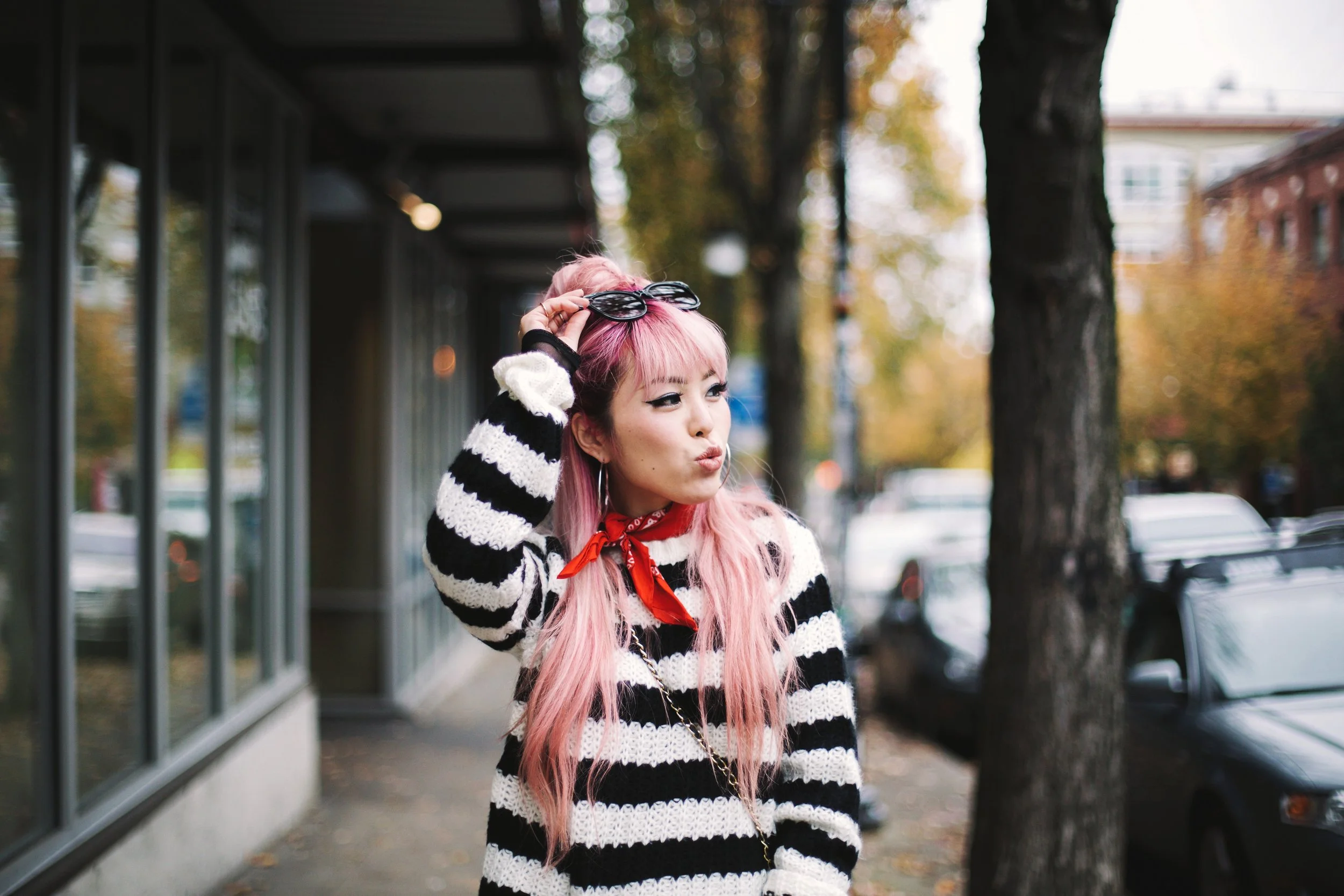 Everyday Chic in The Striped Sweater
