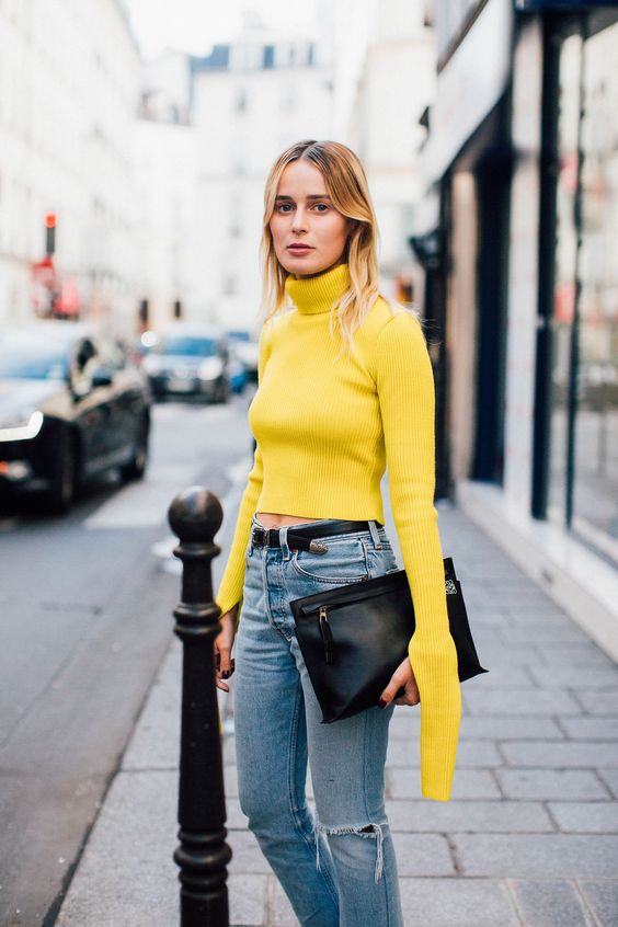 Yellow turtleneck top sweater-street style inspiration-aikas love closet-seattle style blogger-japanese.jpg
