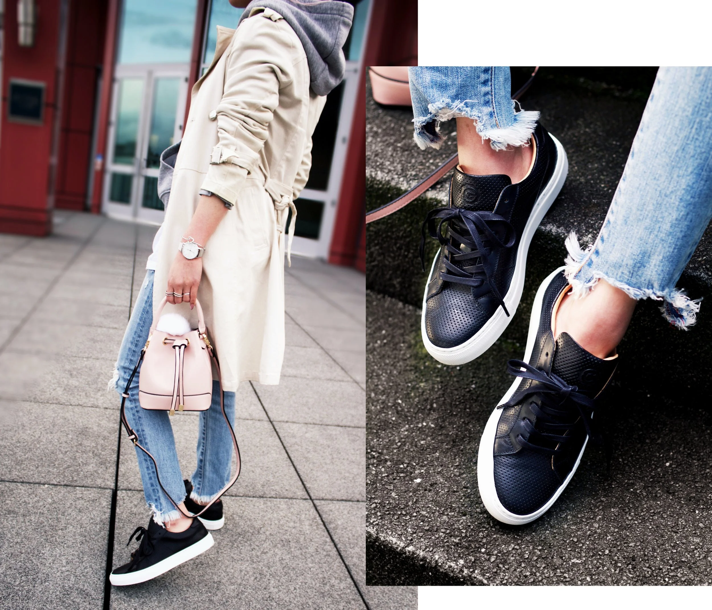 Perfect Leather Kicks for Casual Spring