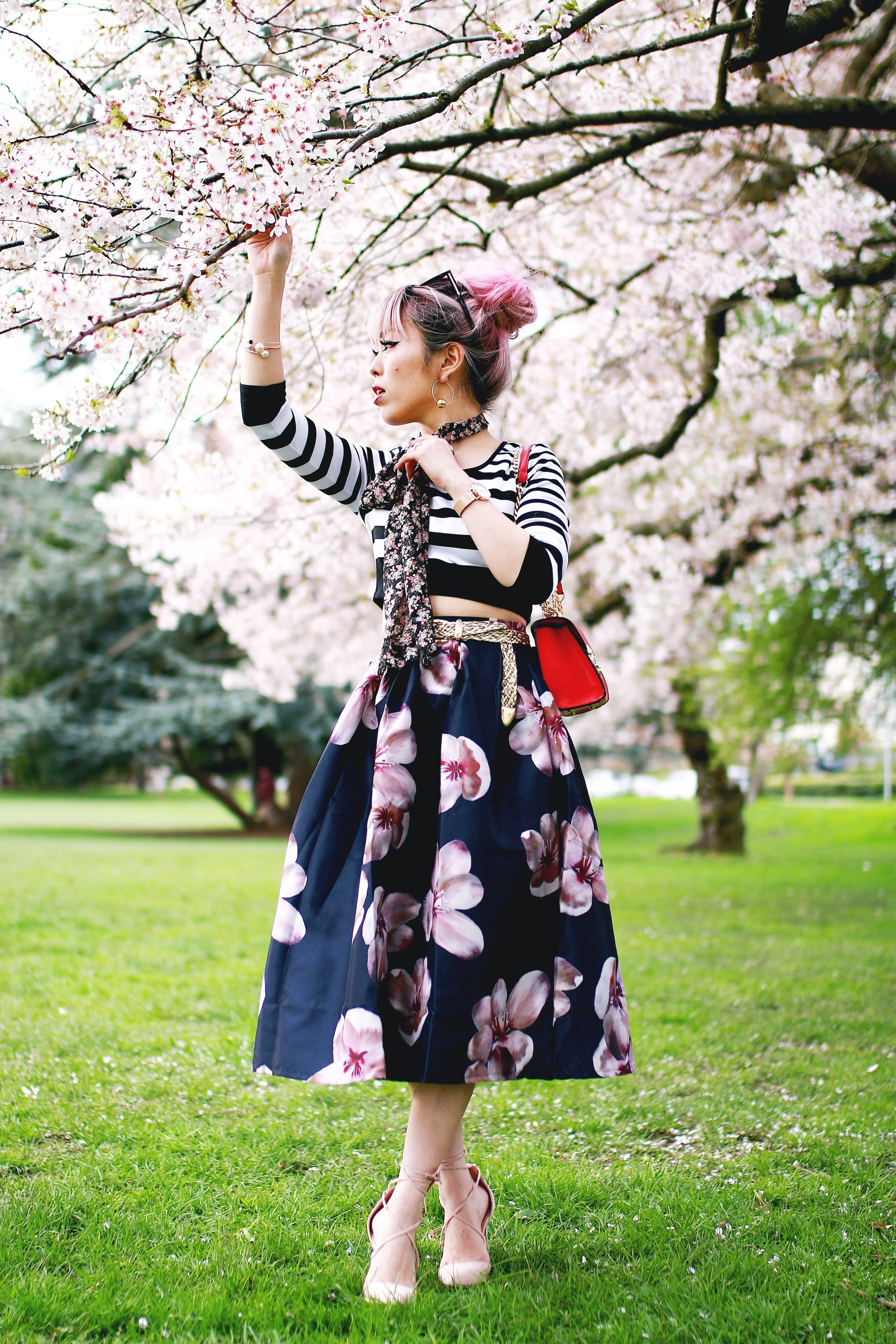 Playing With The Prints // Stripes & Florals