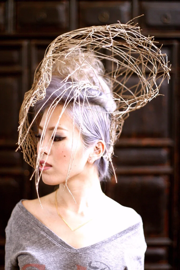 Avant-Garde Hairstyle Model