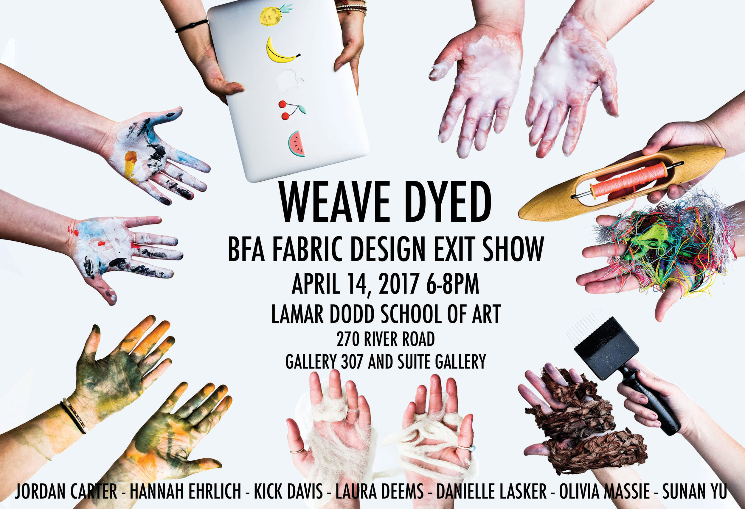 Weave Dyed Group Poster