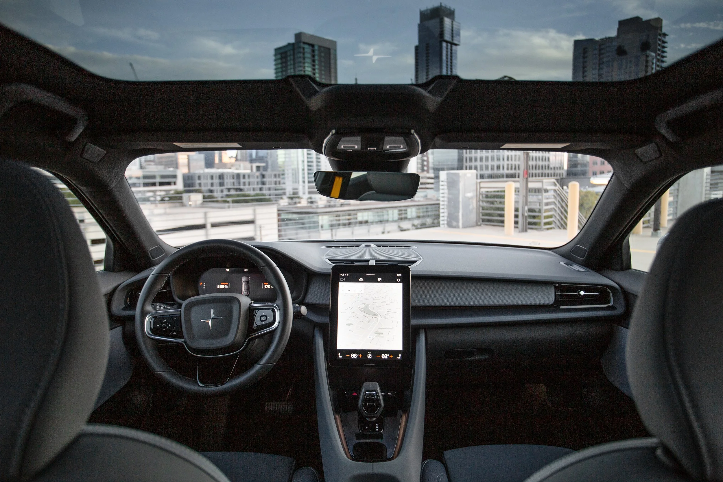 2022 polestar 2 - silver