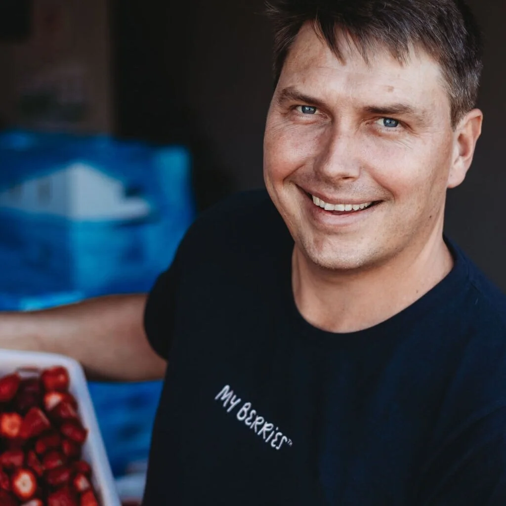 Hort Innovation awards berry producer Stuart McGruddy a 2020 Churchill Fellowship