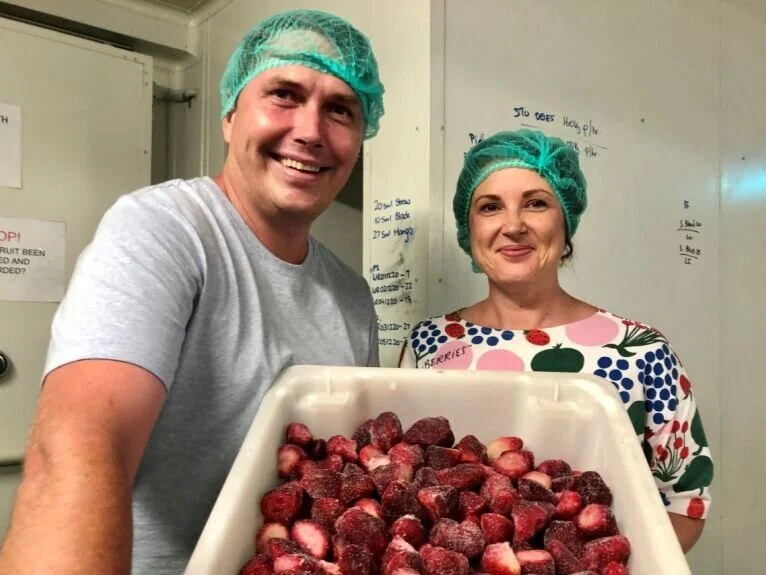 ABC Rural: Jennifer Nichols meets with the team behind My Berries 