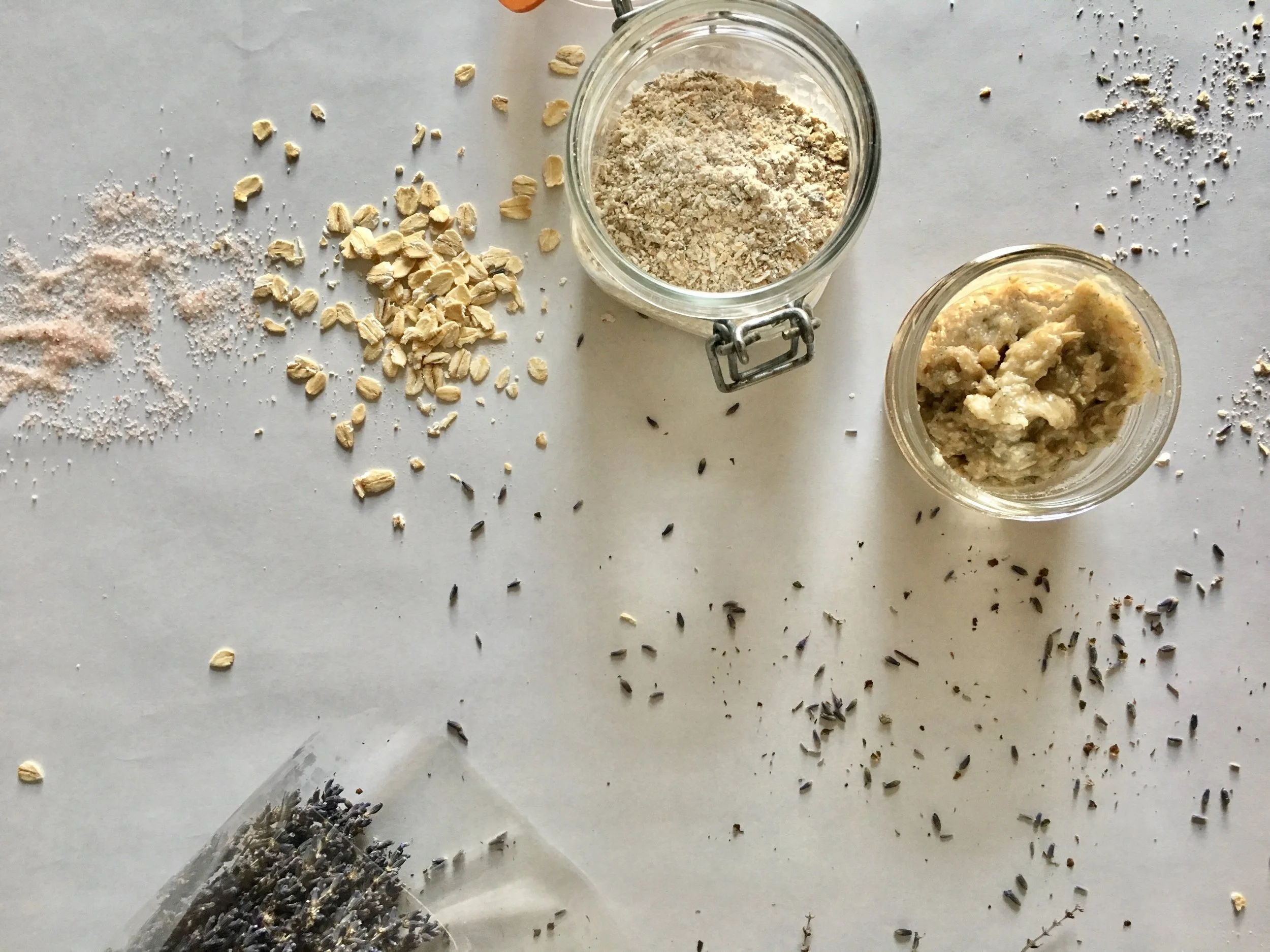Lavender Oatmeal Facial, Sweet Treat Beauty