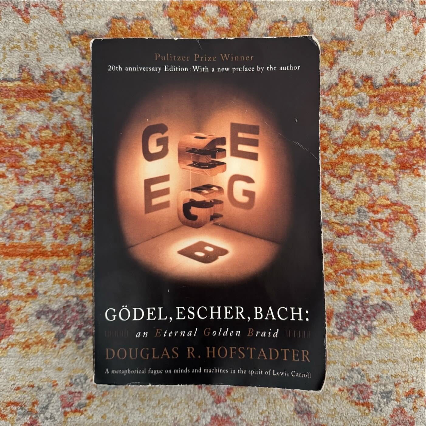 I finally found someone as obsessed with self-reference as I am. What a revelation; what joy. And it had been sitting in my own damn house for 20 years unopened! Hard to imagine it winning the Pulitzer now; impossible to imagine it on a bestseller li