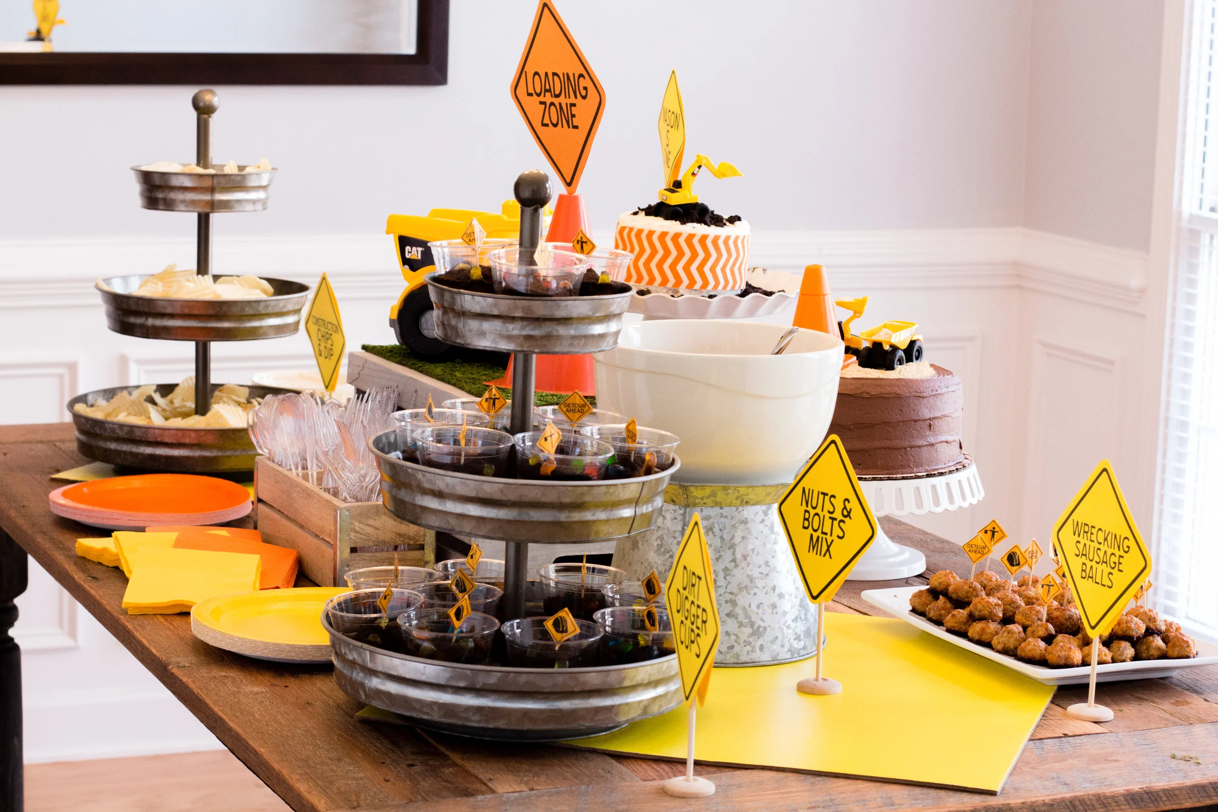 Construction Themed Party Free Printables Sweetwood Creative Co