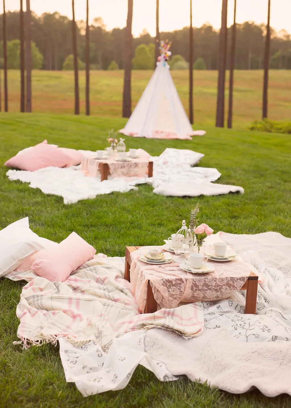 Boho Chic Garden Party Sweetwood Creative Co. Atlanta Wedding Planner