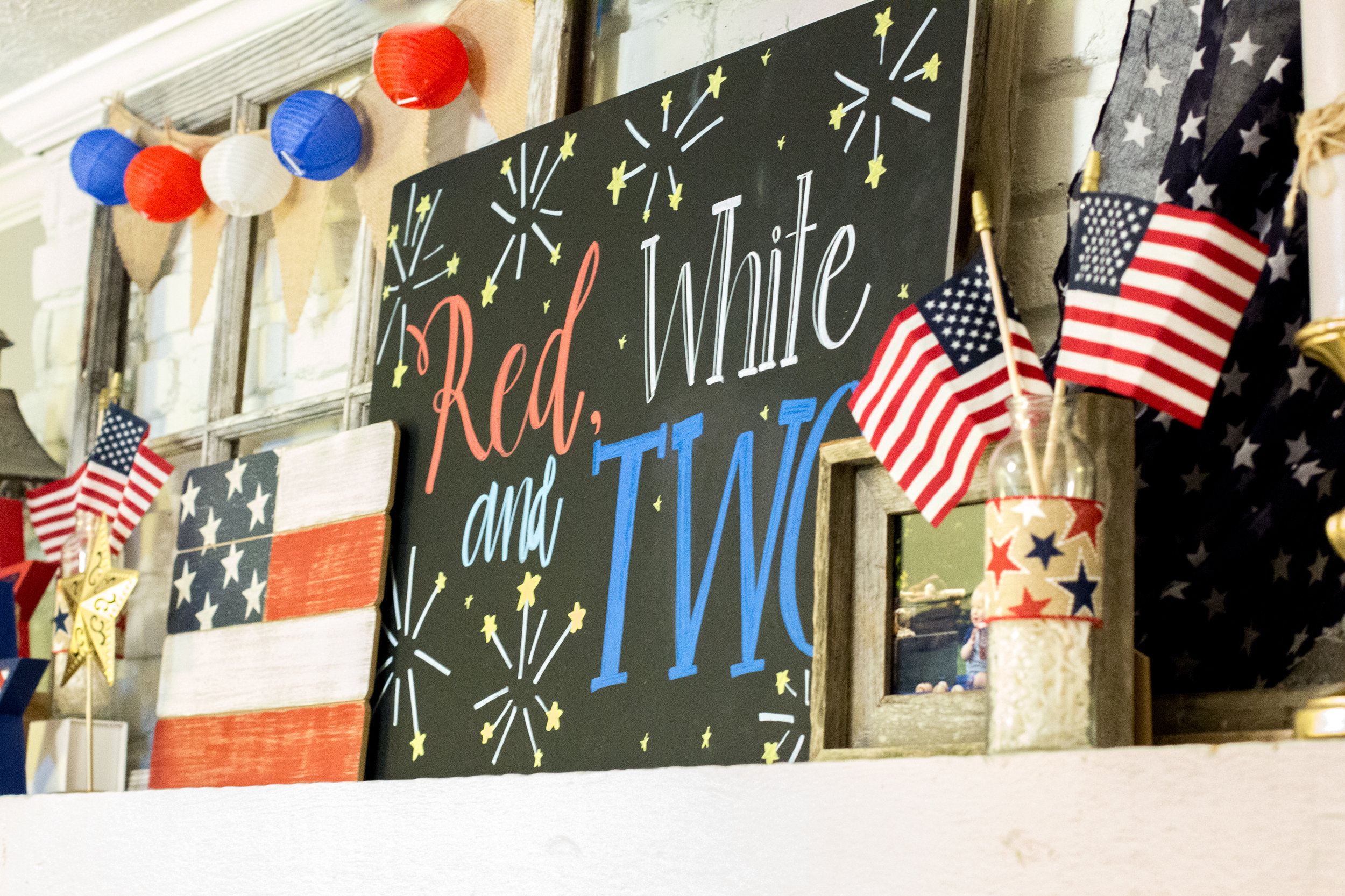 Red, White & Two Patriotic Celebration Sweetwood Creative Co