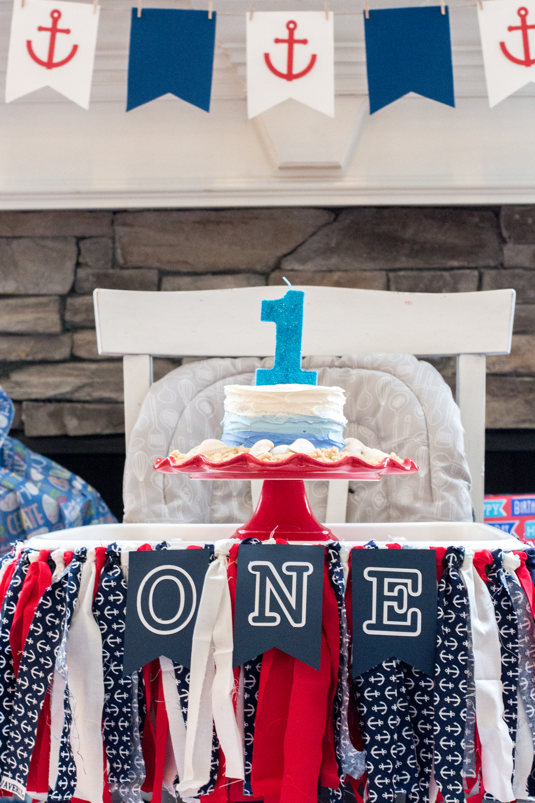 Nautical First Birthday Sweetwood Creative Co.