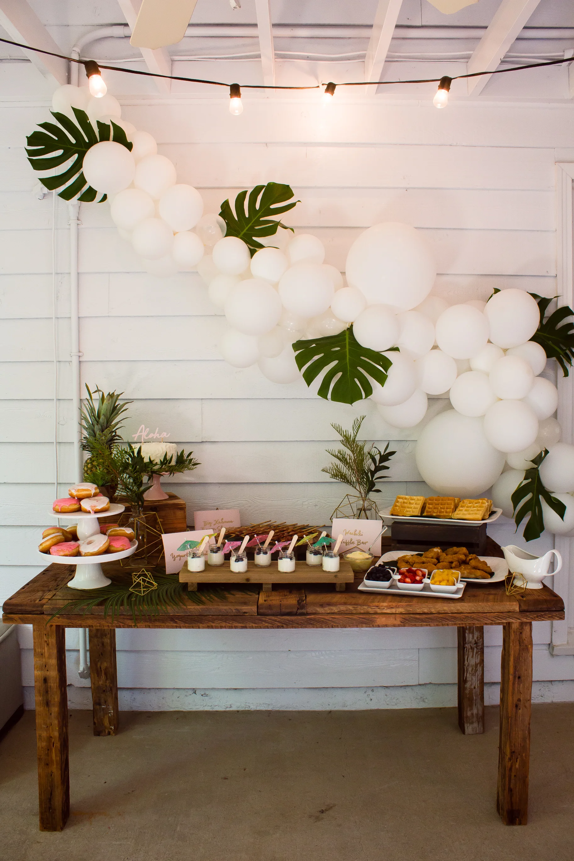 Hawaiian Bridal Shower Sweetwood Creative Co.