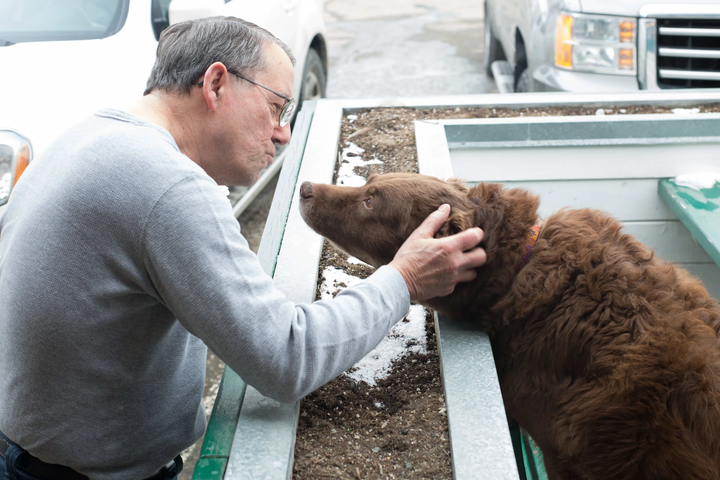  Creatures love my dad. As do babies. 