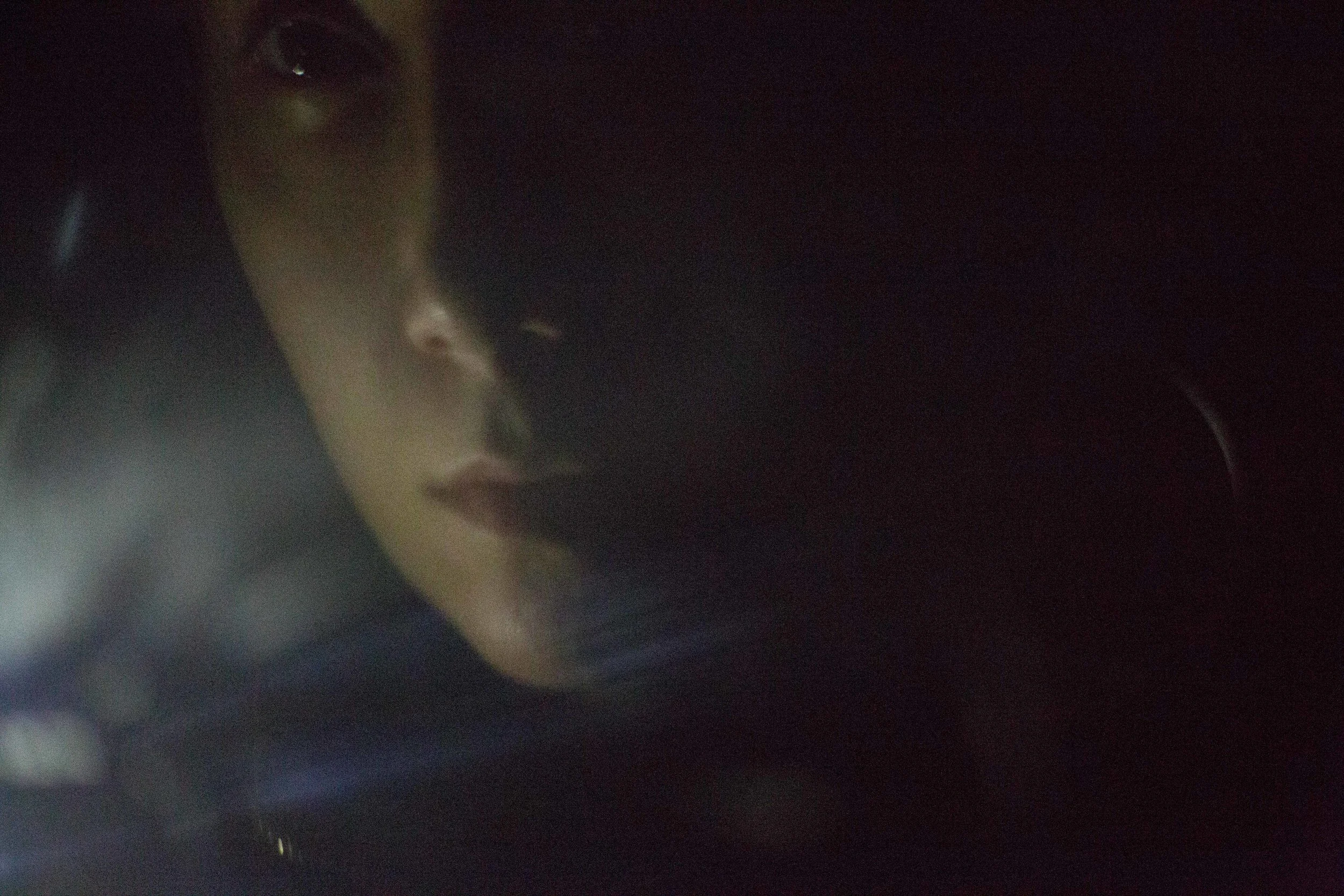  When I was a kid, I would peer out the window at night while we were driving and the lights outside would illuminate my reflection.&nbsp; 