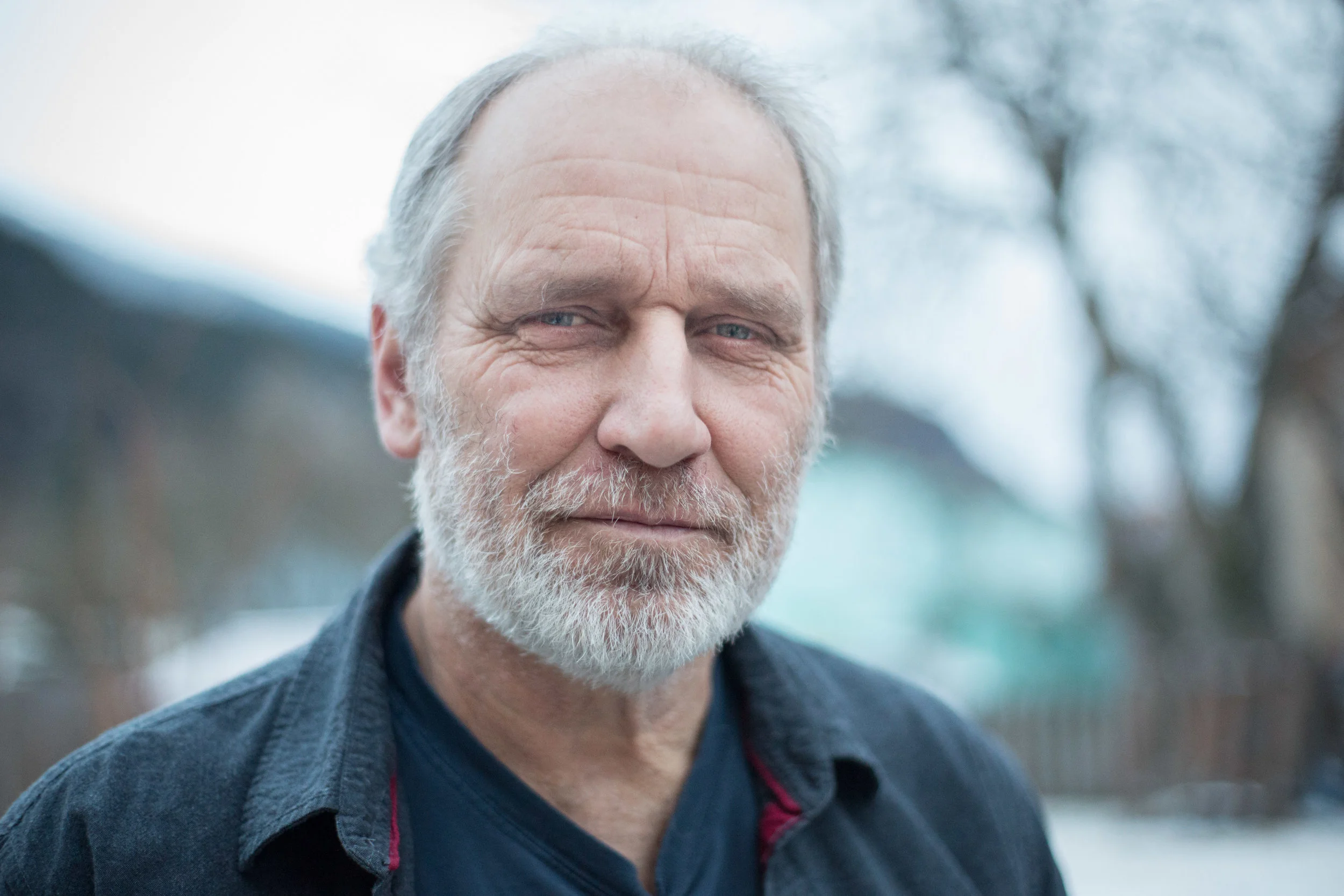  Jim was kind enough to let a stranger photograph him. He has lived in Alaska for many years. 