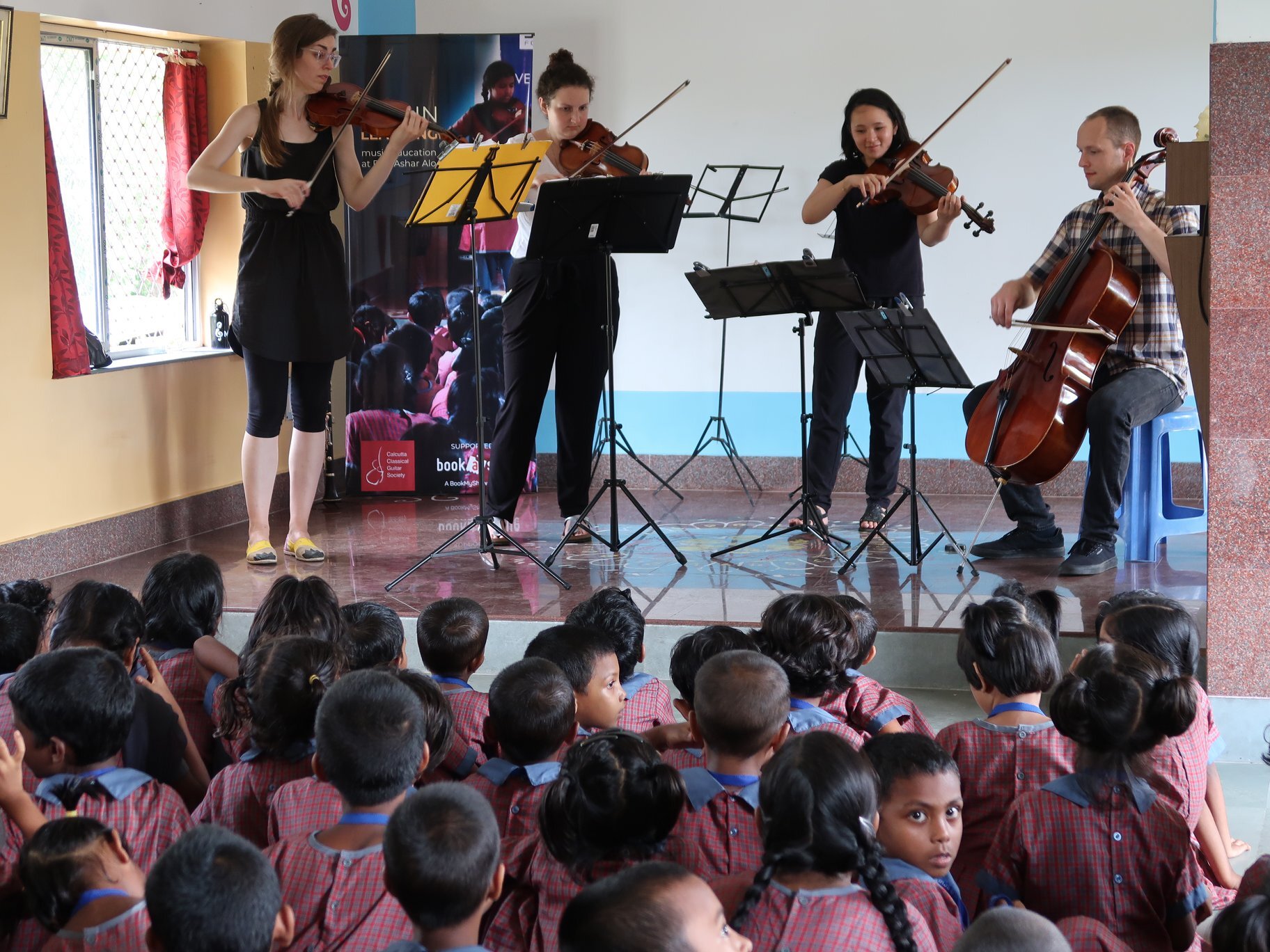 Performance at local school
