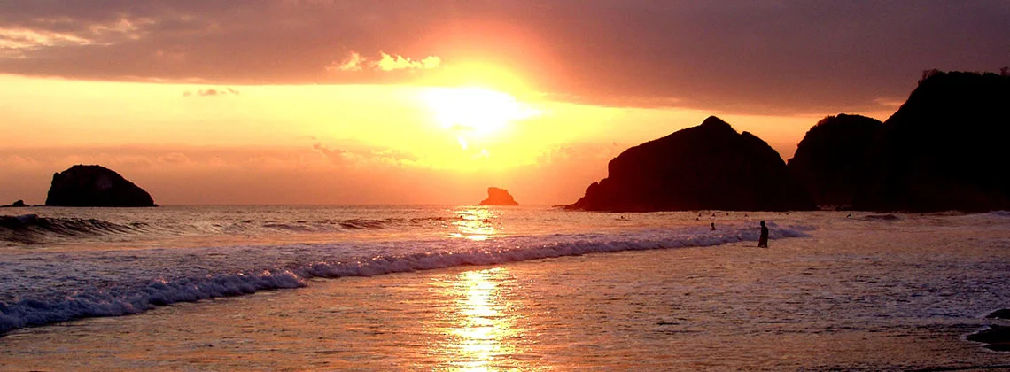 The sunsets are some of our favorite moments in Zipolite