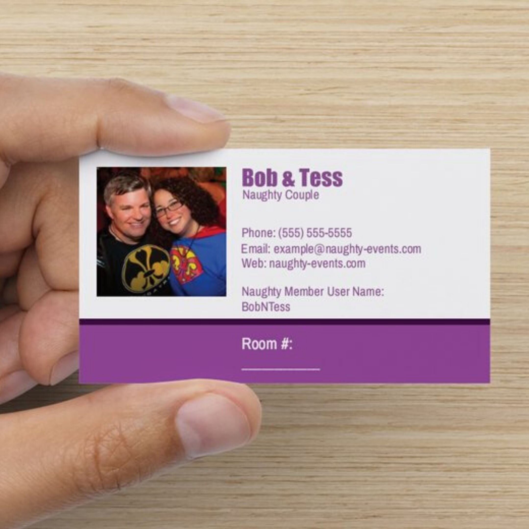 business cards for swingers