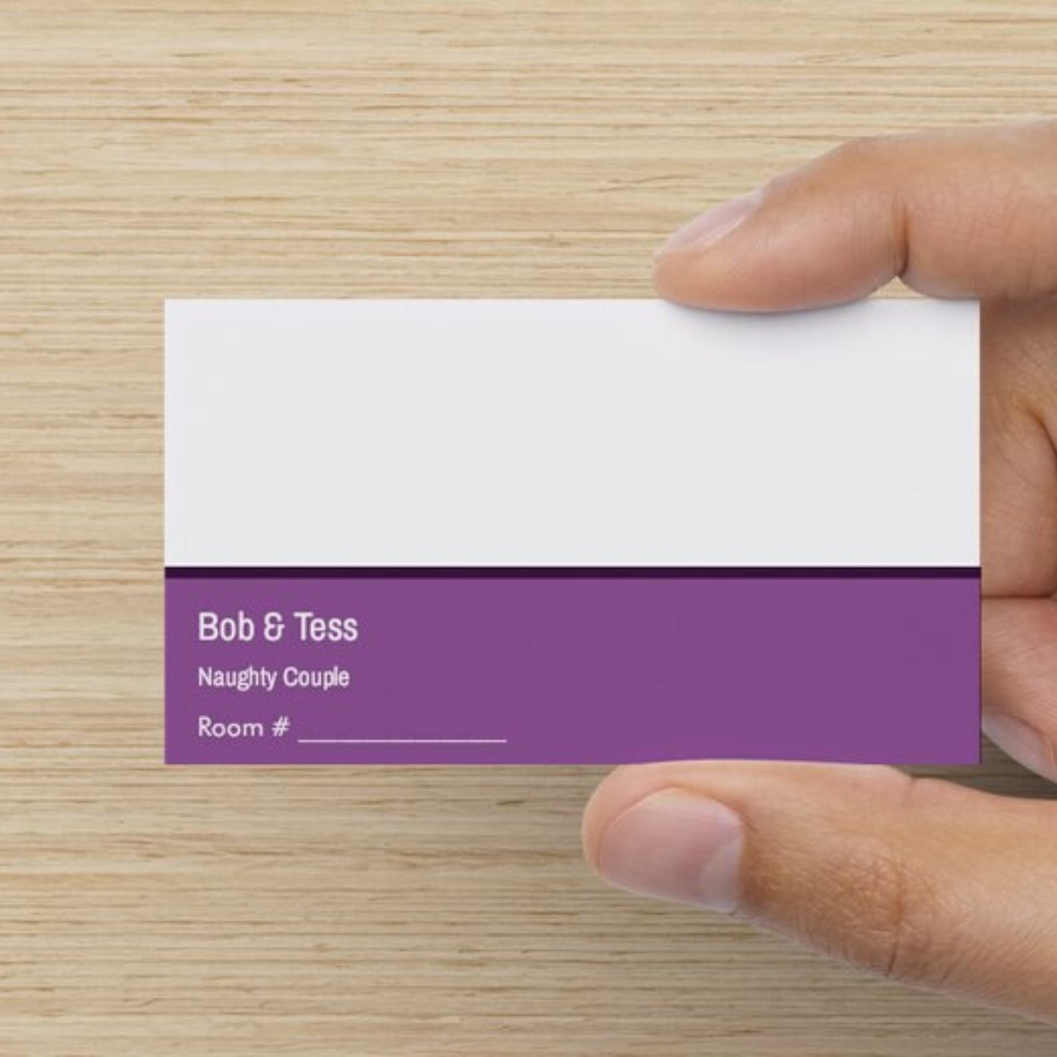 business cards for swingers