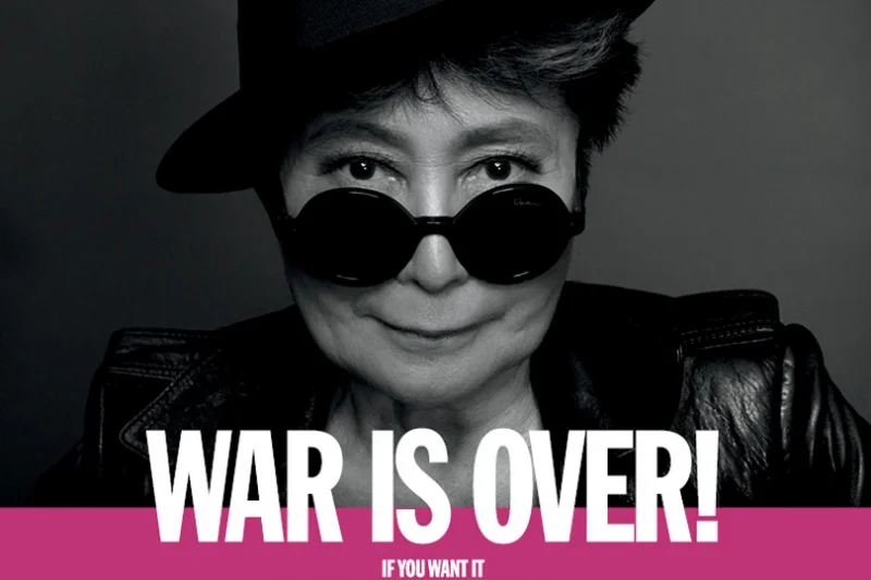 Yoko Ono "The War Is over! (if you want it)" Exhibition, The MCA, Sydney