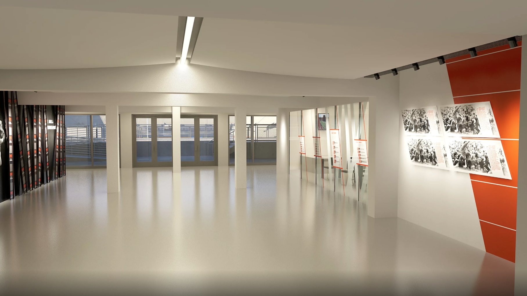  Hall of Fame Lobby - rendering 
