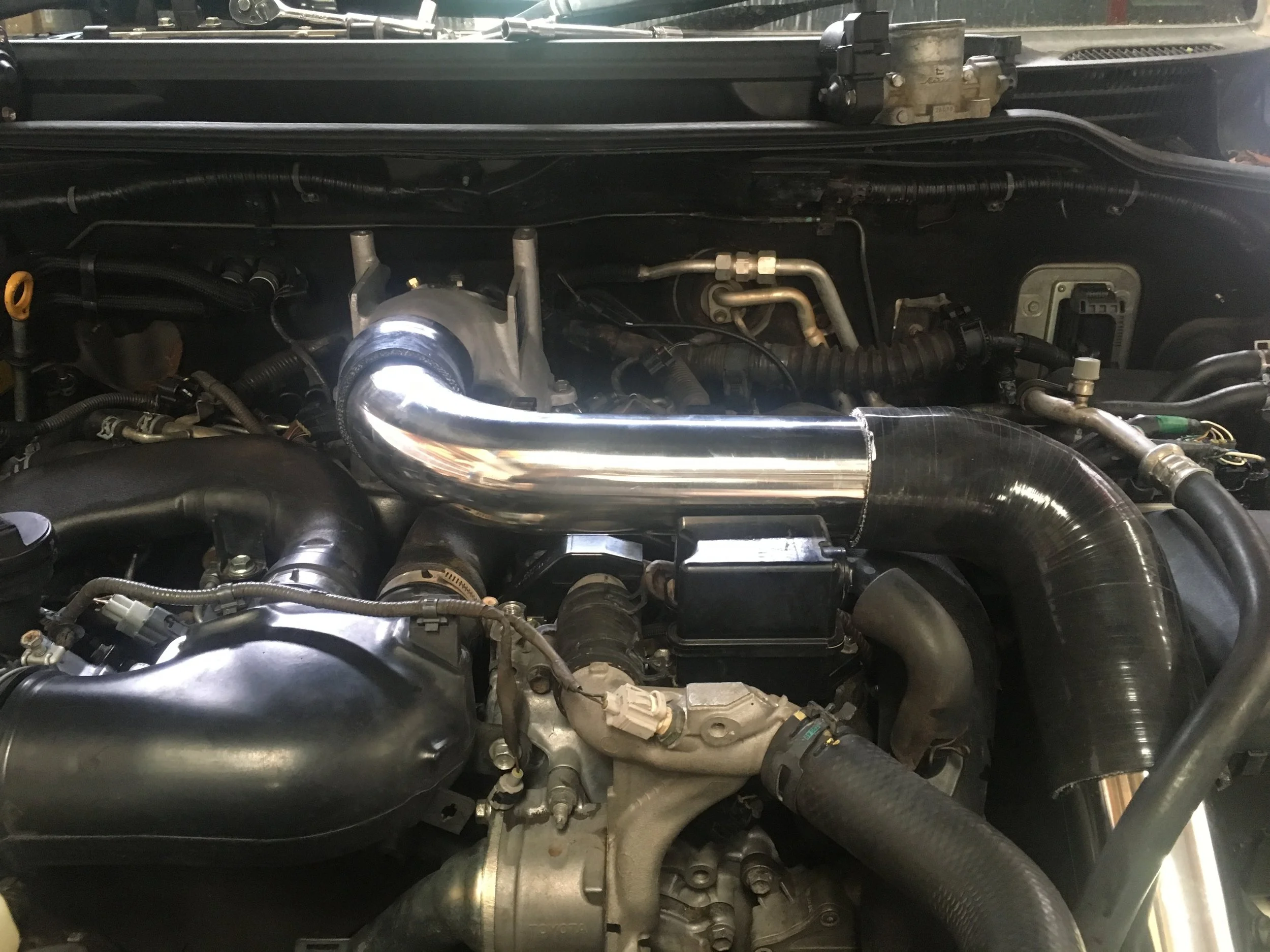 PDI 200 Series Landcruiser Front Mount Intercooler Kit — Performance