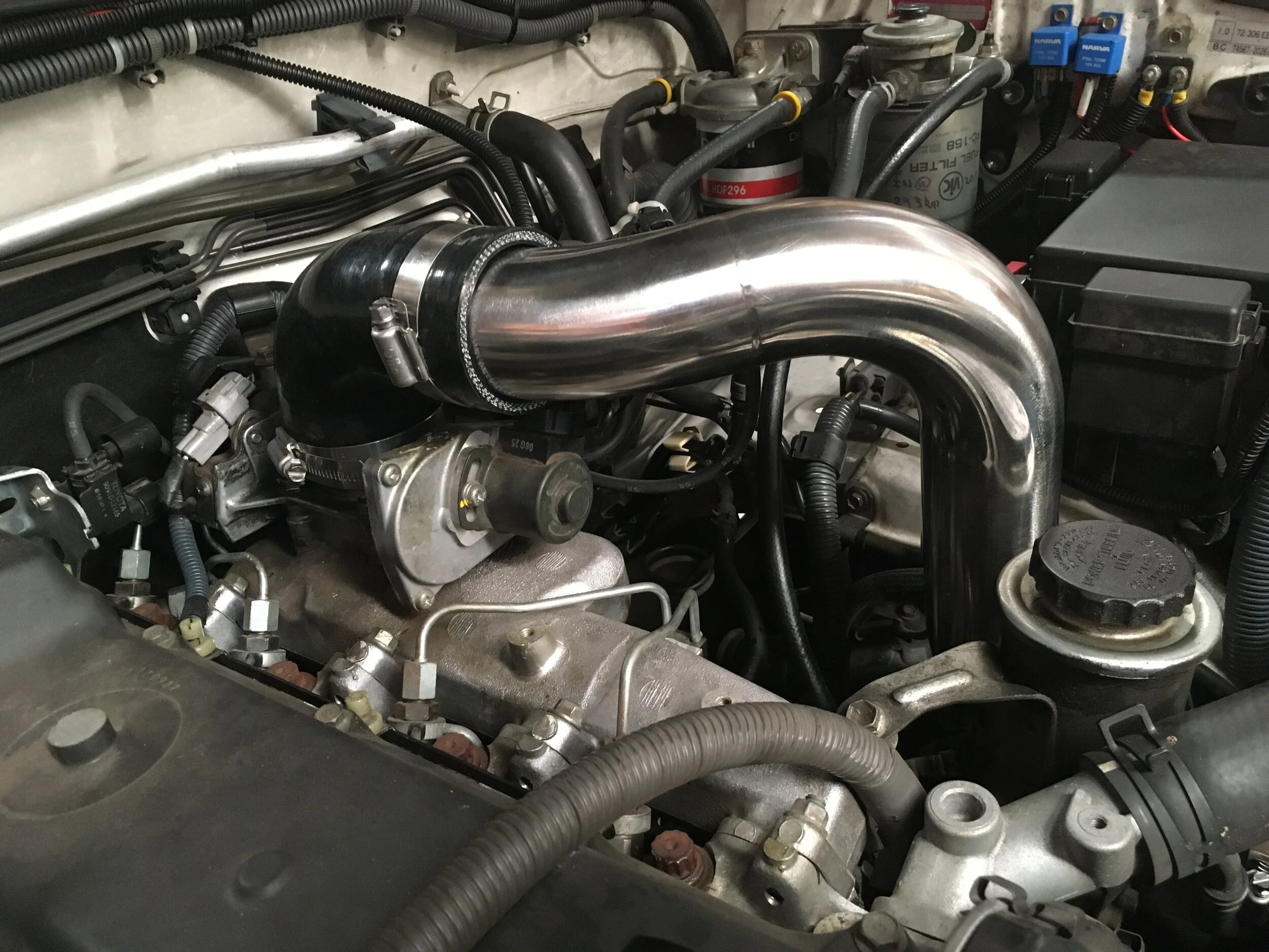 PDI Toyota Prado 120 Front Mount Intercooler Kit