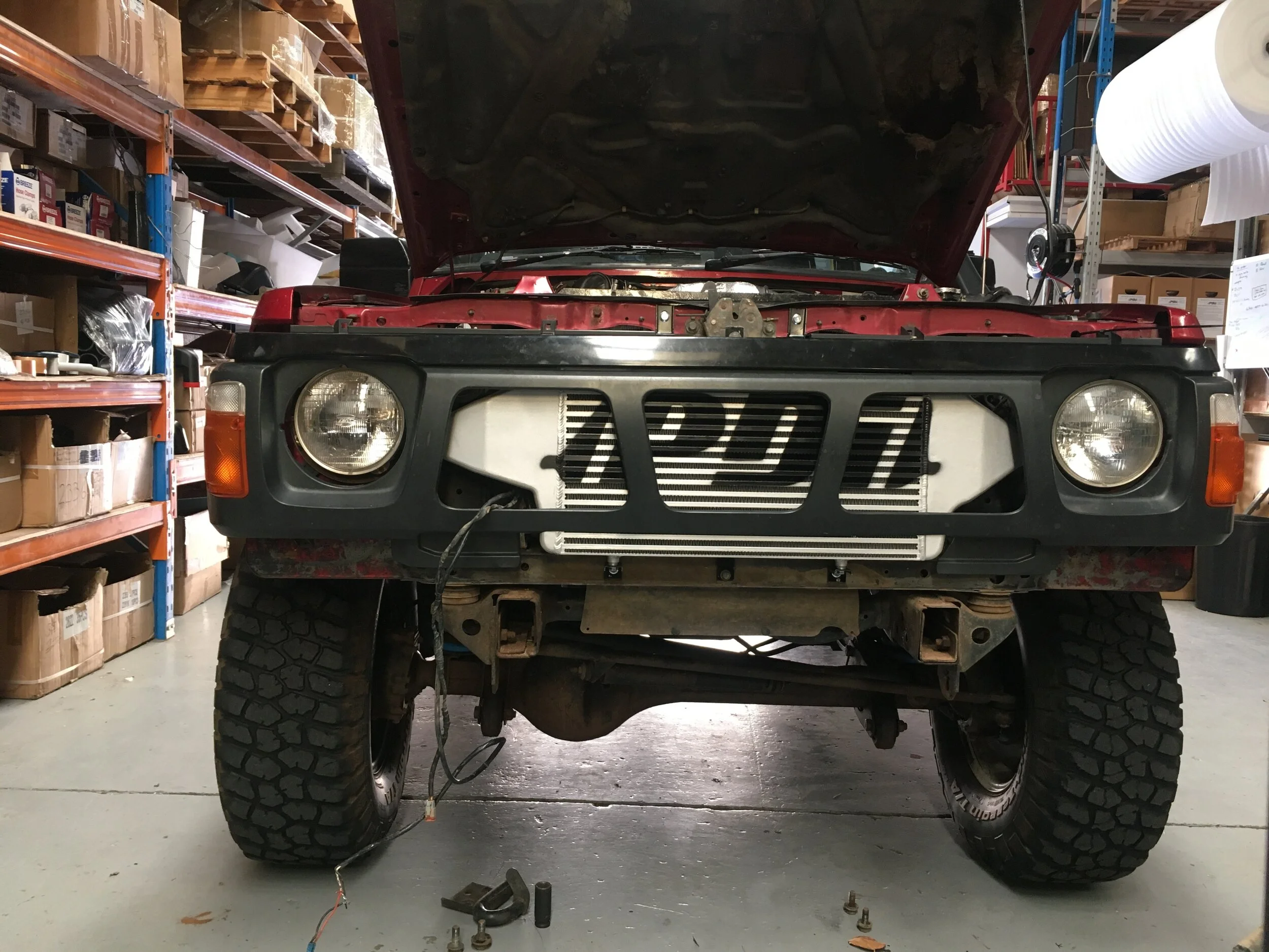 PDI Nissan GQ Patrol TD42 Intercooler Kit