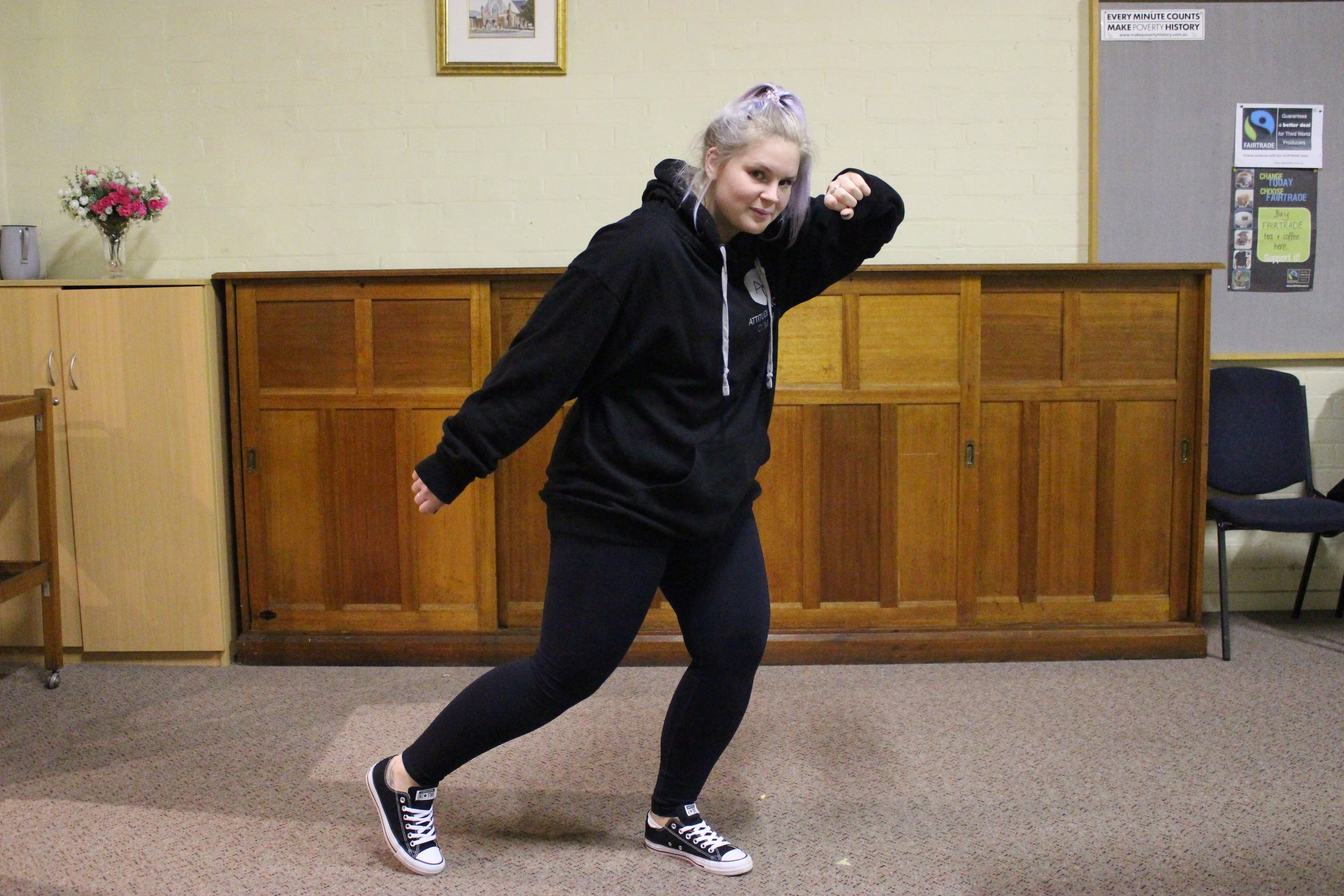 Kim McConachy ready to hit the stage in July.