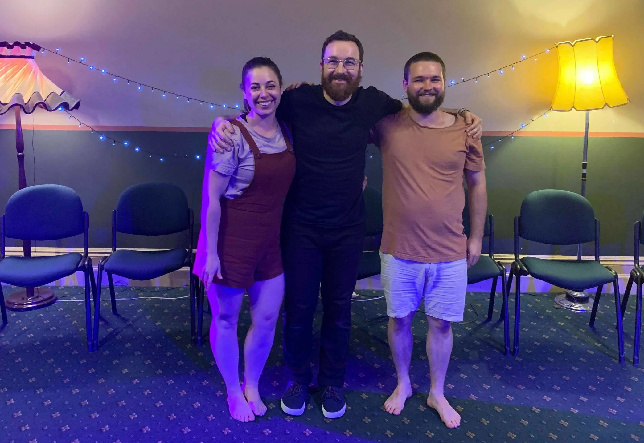 The Cast and Choreographer of Xavier McGettigan’s “The Time We Have”