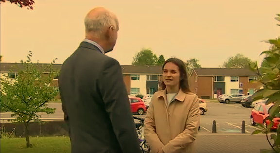 Interviewing school unions for BBC Wales