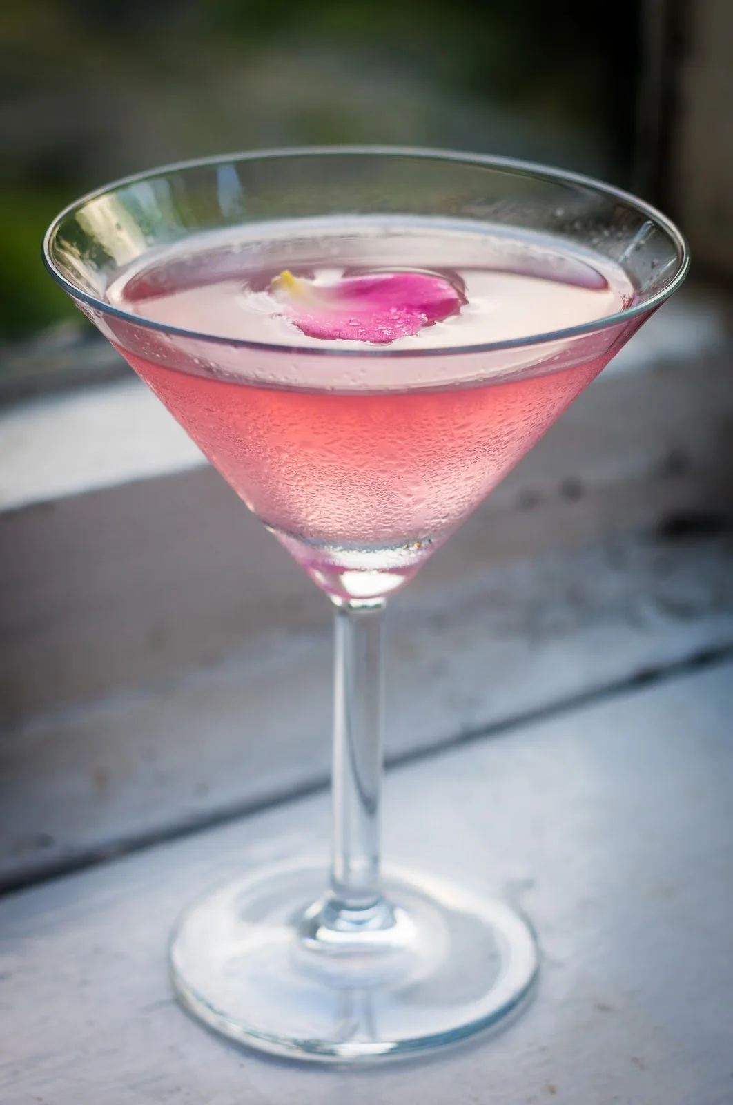 Rose & Lychee Martini