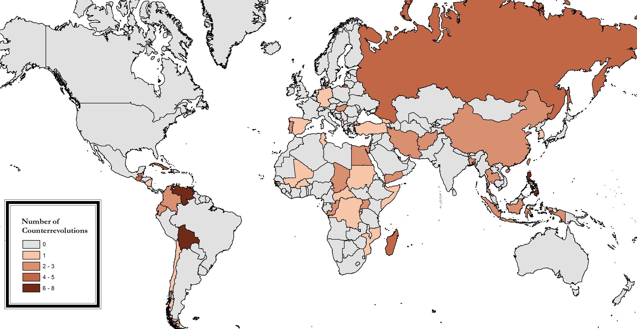 Global trends in counterrevolution