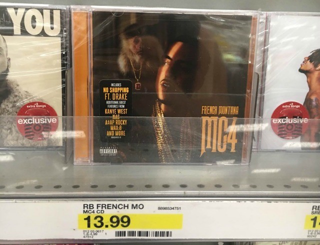 Due to some sample clearance issues, The new French Montana album "MC4" has been pushed back to October 14th for Official Release. One Target store accidentally had the album on display on some shelves on the morning of August 19th which caused some confusion. To clarify Epic Records and French Montana's management team confirmed it will not be available for purchase till October. There are some very lucky fans that did get to purchase a copy of the unofficial release. Epic records also commented that the official release will now have a different tracklisting on it.