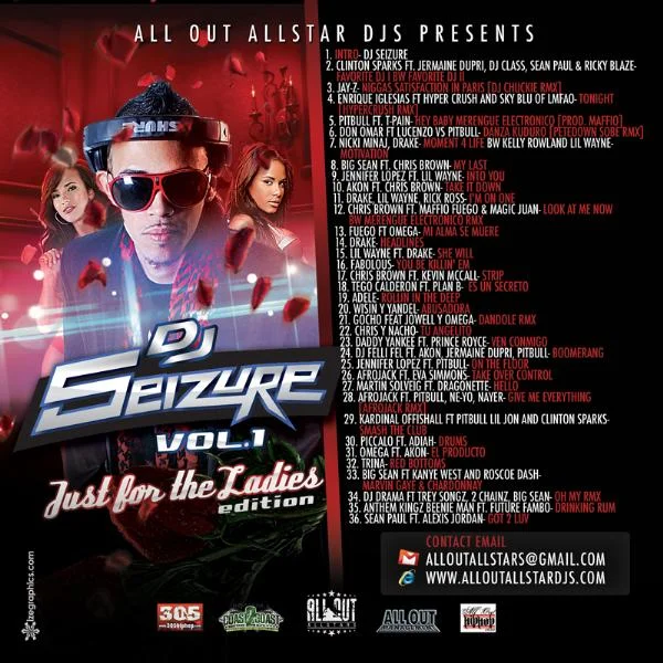 DJ Seizure vol. 1 Just 4 the Ladies Edition