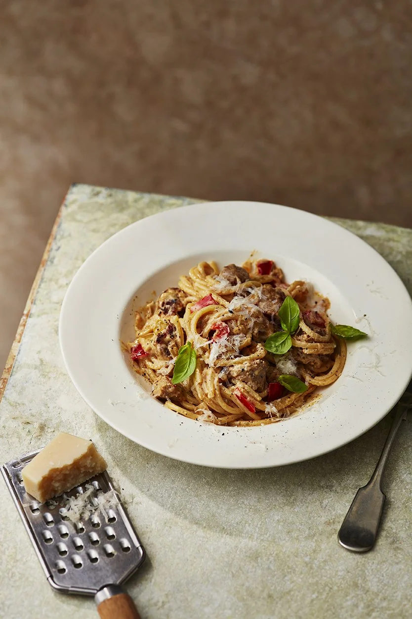 Creamy Cajun sausage spaghetti.jpg